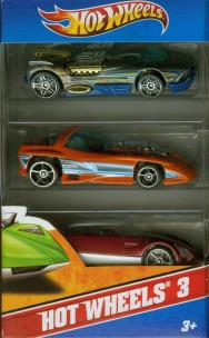 Opakowanie Hot Wheels Trzypak