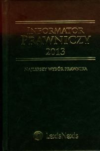 Opakowanie Informator Prawniczy 2013