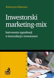 Okładka książki Inwestorski marketing - mix.
