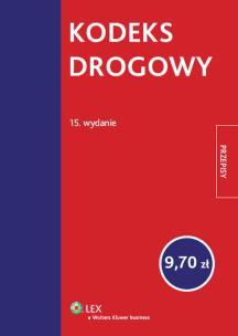 Okładka książki Kodeks drogowy