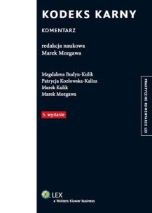 Okładka książki Kodeks karny Komentarz