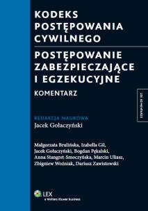 Okładka książki Kodeks postępowania cywilnego Postępowanie zabezpieczające i egzekucyjne
