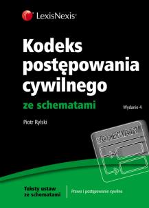 Okładka książki Kodeks postępowania cywilnego ze schematami