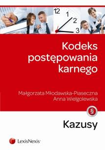 Okładka książki Kodeks postępowania karnego Kazusy