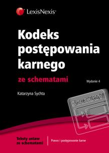 Okładka książki Kodeks postępowania karnego ze schematami