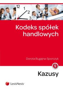 Okładka książki Kodeks spółek handlowych Kazusy