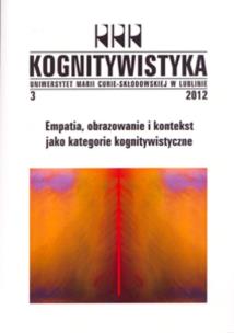 Opakowanie Kognitywistyka 3