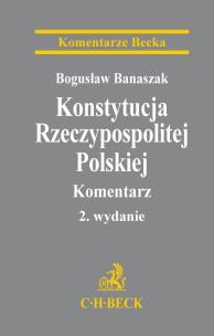 Okładka książki Konstytucja Rzeczypospolitej Polskiej Komentarz