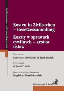 Opakowanie Koszty w sprawach cywilnych - zestaw ustaw Kosten in Zivilsachen - Gesetzessammlung