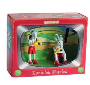 Okładka książki Koziołek Matołek stojący i siedzący