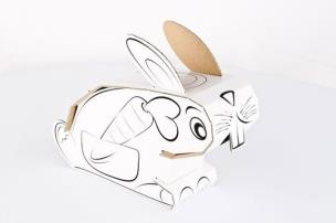 Okładka książki Królik Kolorowanka 3D