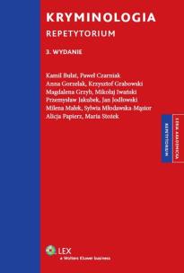 Okładka książki Kryminologia Repetytorium