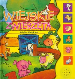 Okładka książki Książeczka dźwiękowa - Wiejskie zwierzęta