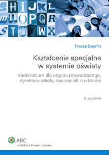 Okładka książki Kształcenie specjalne w systemie oświaty
