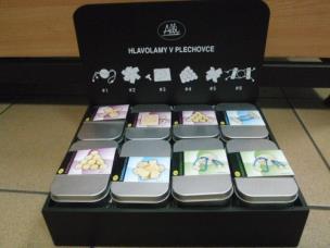 Opakowanie Łamigłówka - Drewniana w metalowym pudełku ALBI