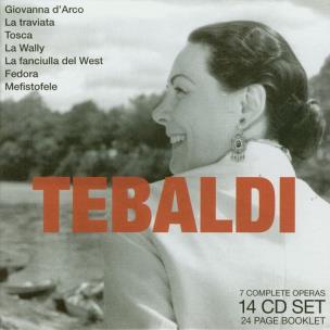 Okładka książki Legendary performances of Renata Tebaldi