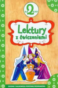 Okładka książki Lektury dla klasy 2 z ćwiczeniami TW