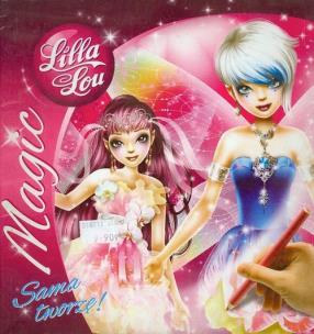 Okładka książki Lilla Lou magic Kwadrat