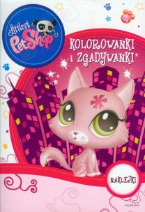 Okładka książki Littlest Pet Shop - Kolorowanki i zgadywanki