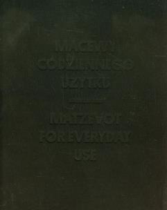 Okładka książki Macewy codziennego użytku