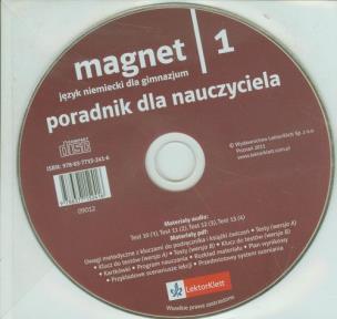 Opakowanie Magnet 1 Język niemiecki Poradnik dla nauczyciela CD