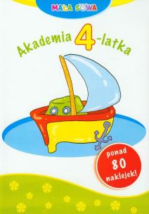 Okładka książki Mała sowa. Akademia 4-latka w.2012 (dodruk)