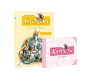 Okładka książki Martynka. W krainie baśni zb opowiadań + pamiętnik
