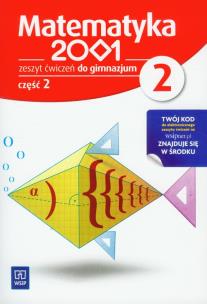 Okładka książki Matematyka GIM 2001 2/2 ćw. w.2012 WSiP