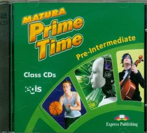 Okładka książki Matura Prime Time Pre-Intermediate Class CD 1-4