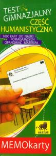 Opakowanie Memo karty część humanistyczna