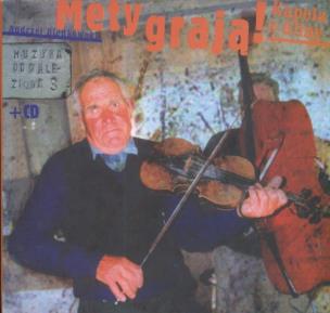 Okładka książki Mety grają Kapela z Gliny + CD