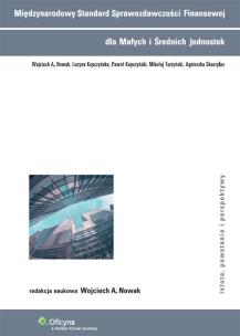 Okładka książki Międzynarodowy Standard Sprawozdawczości Finansowej dla małych i średnich jednostek