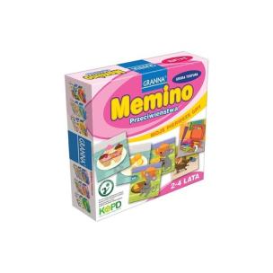 Okładka książki Moje pierwsze gry - Memino. Przeciwieństwa GRANNA