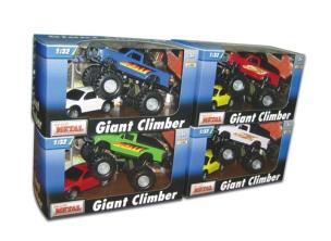 Opakowanie Monster truck i samochód osobowy 1:32