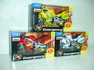 Opakowanie Motocykl z dźwiękiem 1:12