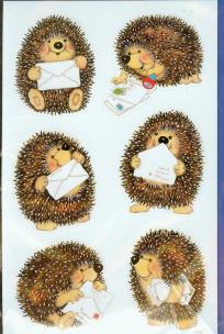 Okładka książki Naklejki - Jeże