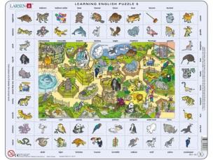 Opakowanie Nauka angielskiego puzzle 5