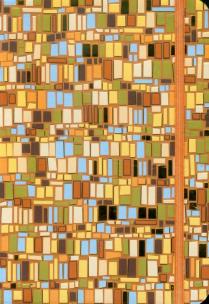 Opakowanie Notatnik Mini Brązowa Mozaika