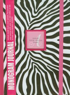 Opakowanie Notatnik Monogram Zebra