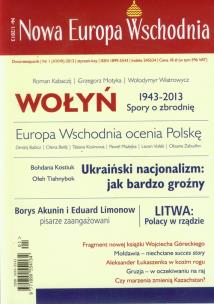 Opakowanie Nowa Europa Wschodnia 1/2013