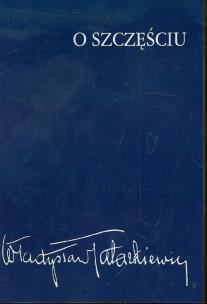 Okładka książki O szczęściu