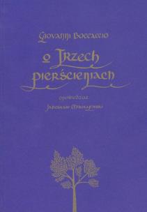 Okładka książki O trzech pierścieniach