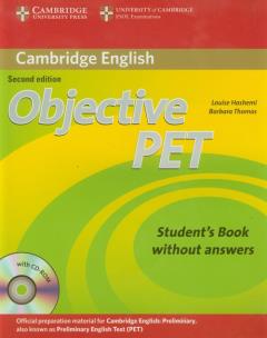 Okładka książki Objective PET Student's Book without answers with CD-ROM