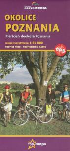 Opakowanie Okolice Poznania mapa turystyczna 1:75 000