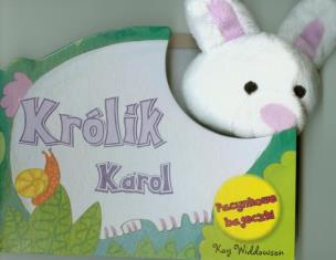 Okładka książki Pacynkowe bajeczki. Królik Karol.