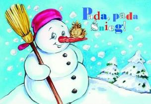 Okładka książki Pada, pada śnieg!