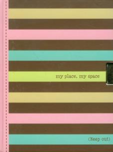 Opakowanie Pamiętnik Zamykany Moje miejsce Moja przestrzeń