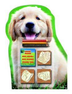 Opakowanie Pieczątki Zwierzęta