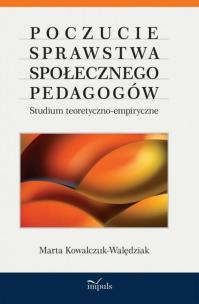 Okładka książki Poczucie sprawstwa społecznego pedagogów