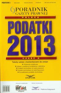 Opakowanie Podatki 2013/03 część 2